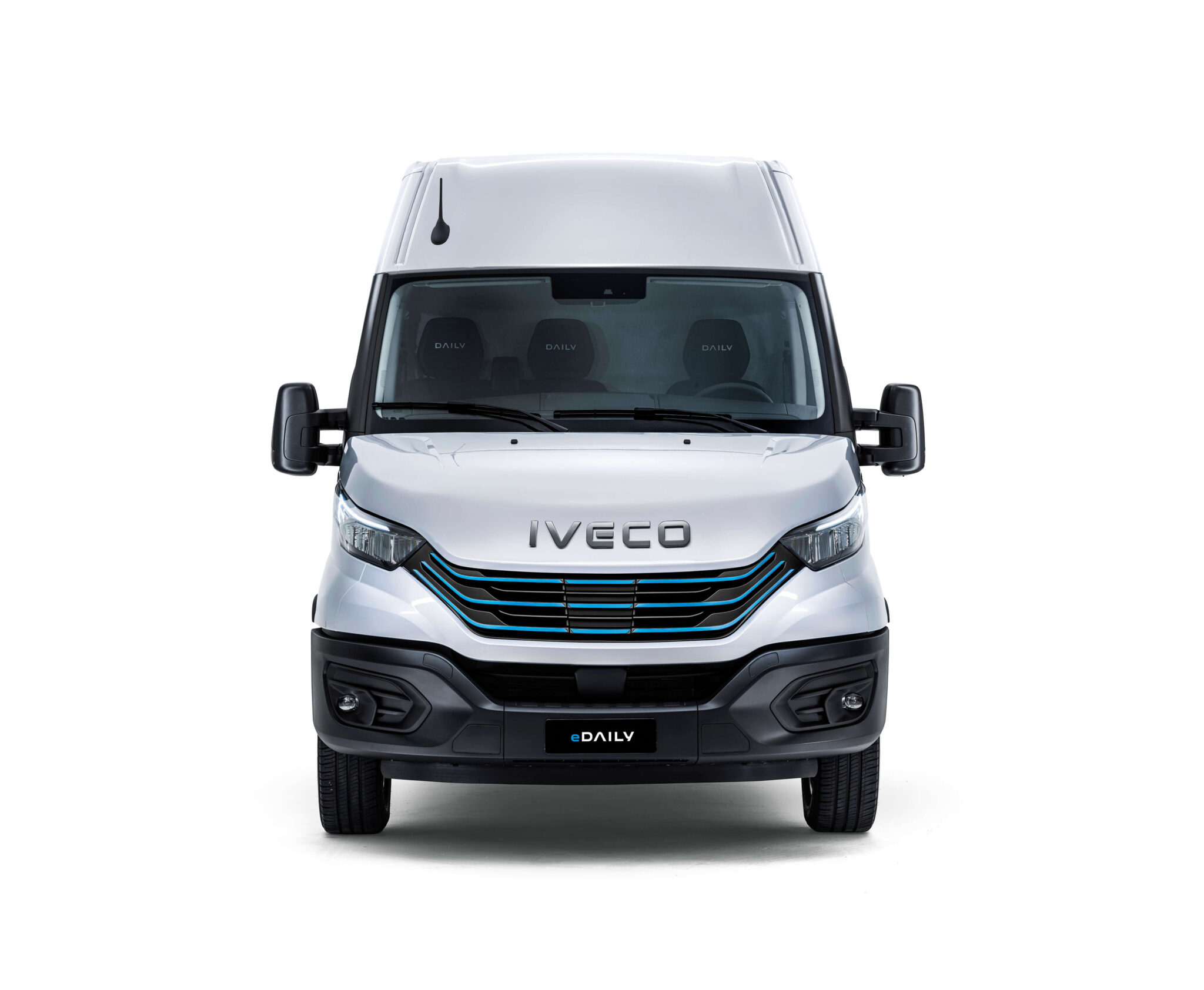 IVECO eDaily - Elektrisk varevogn set forfra 